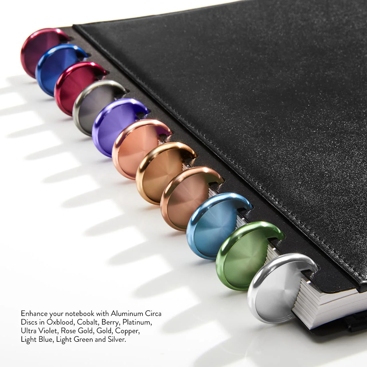 Circa Leather Discbound Notebook - Image 31